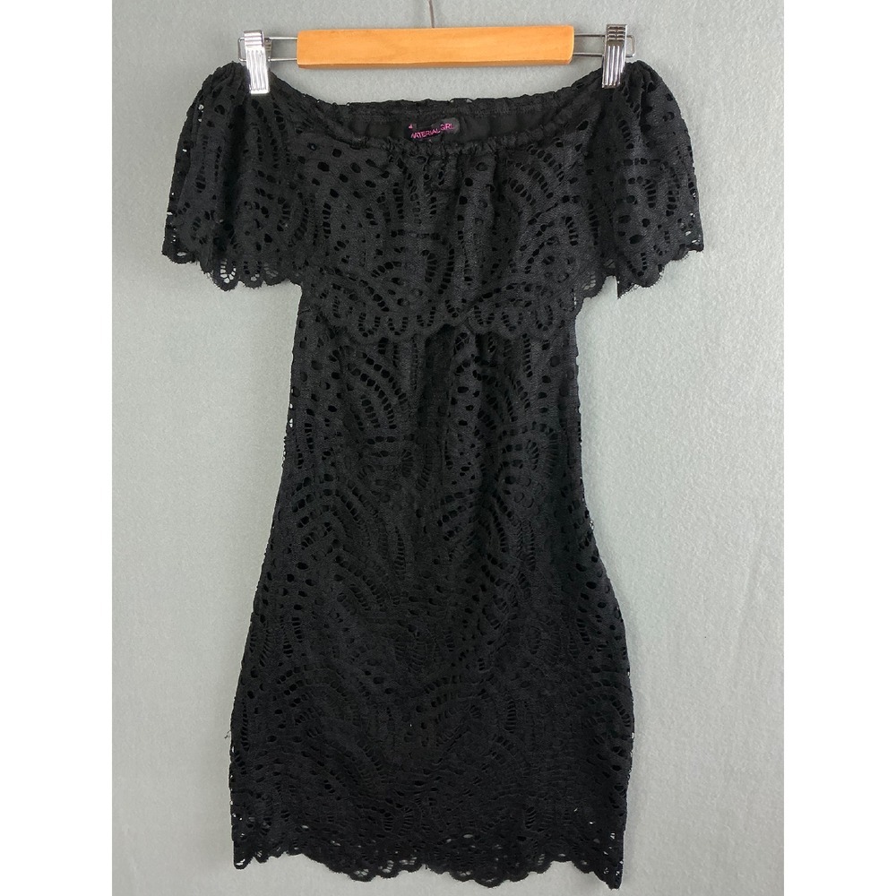 Material Girl Dress‎ Girls Small Lace